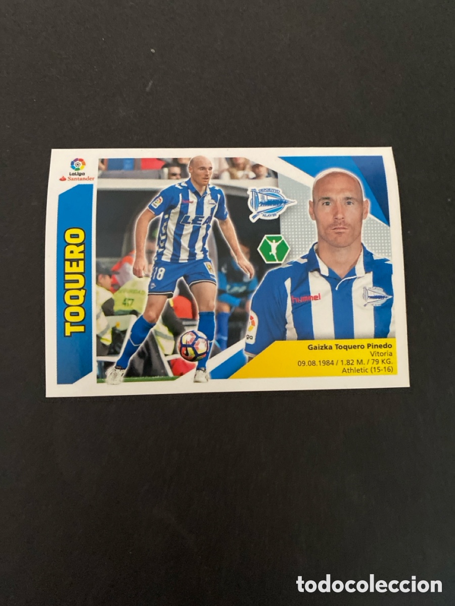 Cromos de f&uacute;tbol: Cromo liga 17/18 Dptvo Alav&eacute;s N* 15