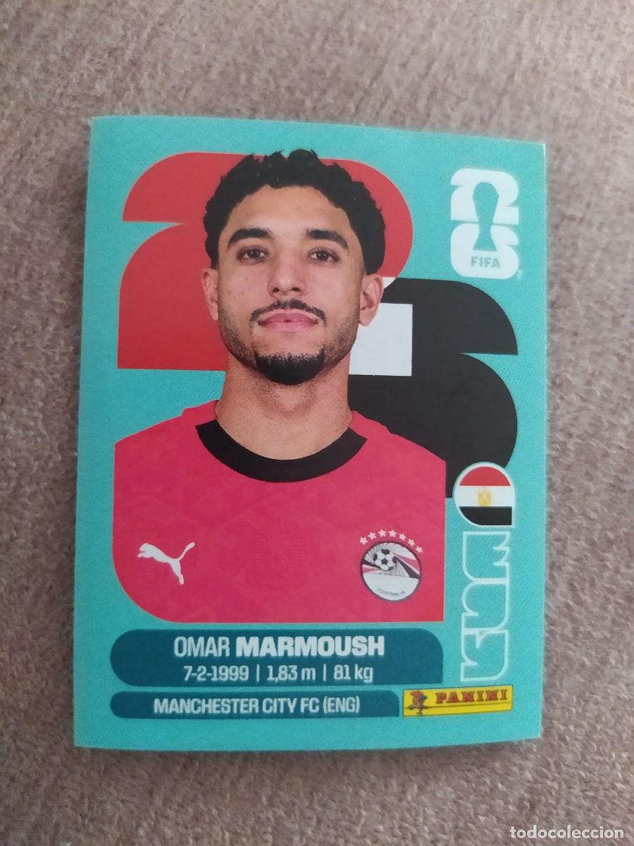 Cromos de f&uacute;tbol: EGY 20 Omar MARMOUSH Egipto Mundial 2026 Panini