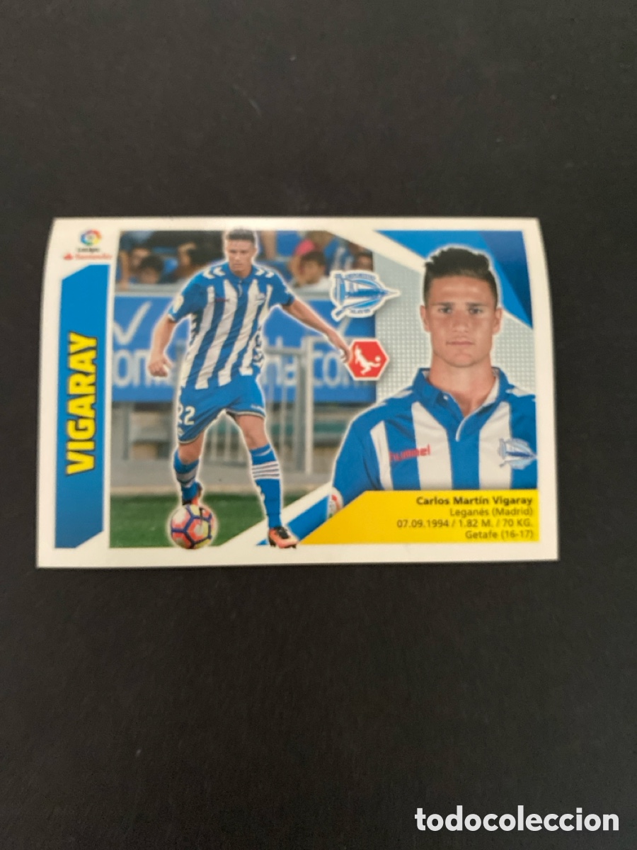 Cromos de f&uacute;tbol: Cromo Lis 17/18 Dptvo Alav&eacute;s N* 3