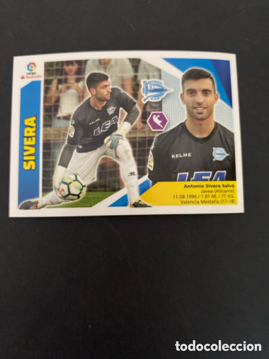 Cromos de f&uacute;tbol: Cromo liga 17/18 Dptvo Alav&eacute;s N* 2
