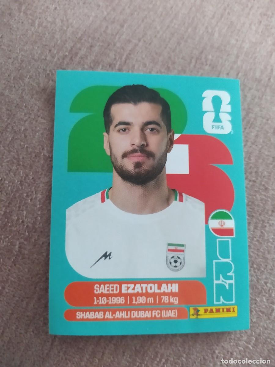 Cromos de f&uacute;tbol: IRN 11 Saeed EZATOLAHI Iran Mundial 2026 Panini