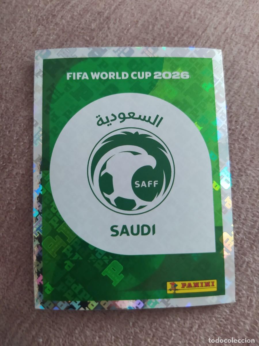 Cromos de f&uacute;tbol: KSA 01 ESCUDO 1 Arabia Saud&iacute; Mundial 2026 Panini