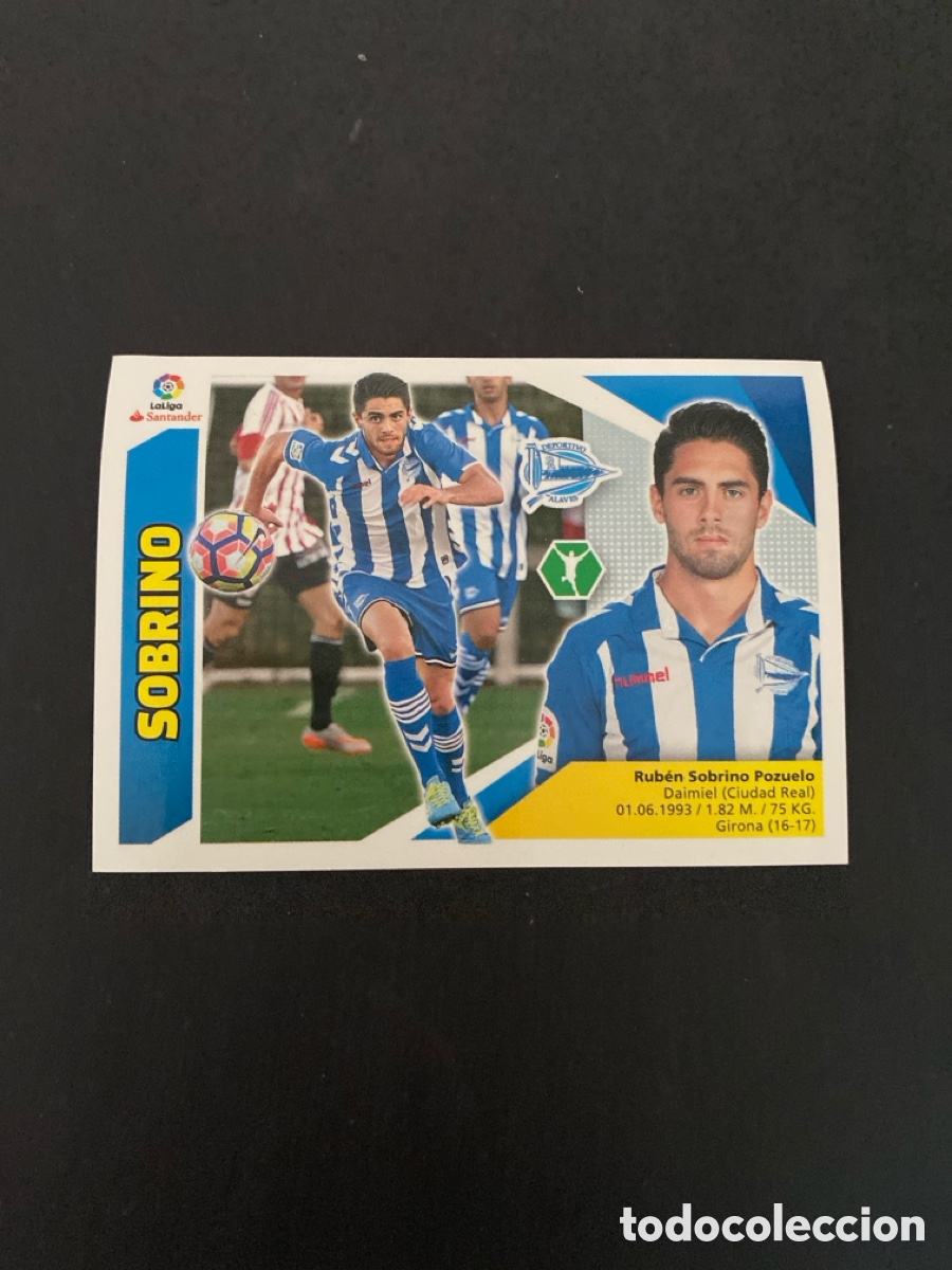 Cromos de Futebol: Cromo liga 17/18 Dptvo Alav&eacute;s N* 14 B