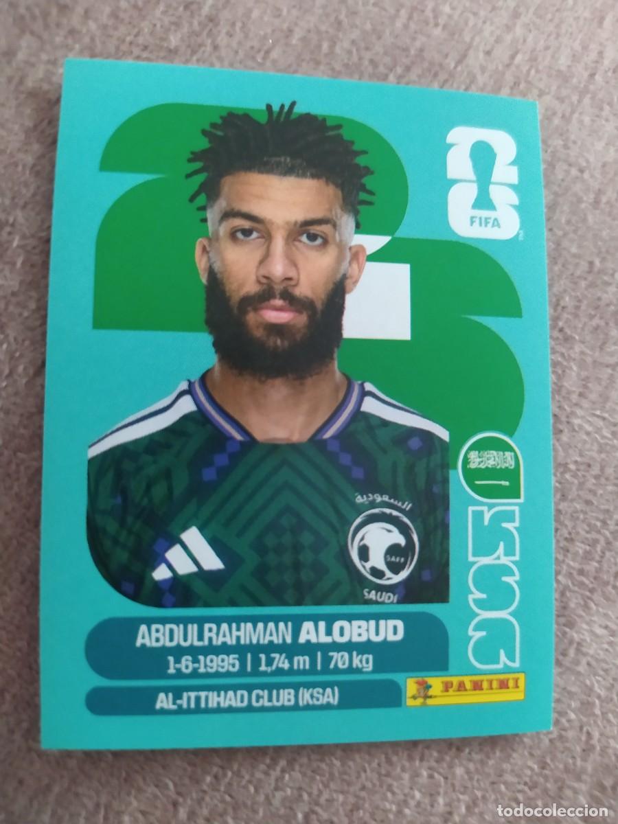 Cromos de Futebol: KSA 17 Abdulrahman ALOBUD Arabia Saud&iacute; Mundial 2026 Panini