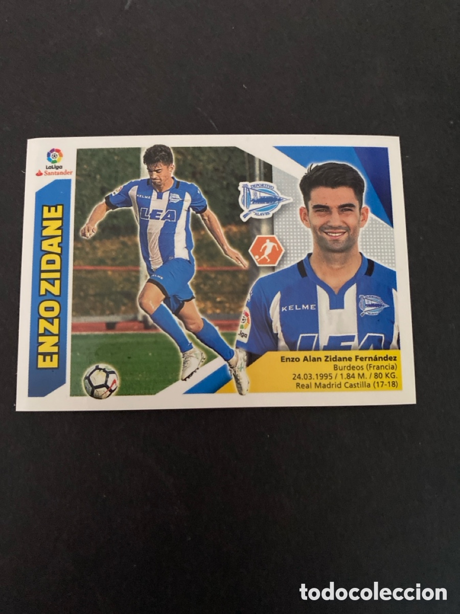 Cromos de Futebol: Cromo liga 17/18 Dptvo Alav&eacute;s N*12
