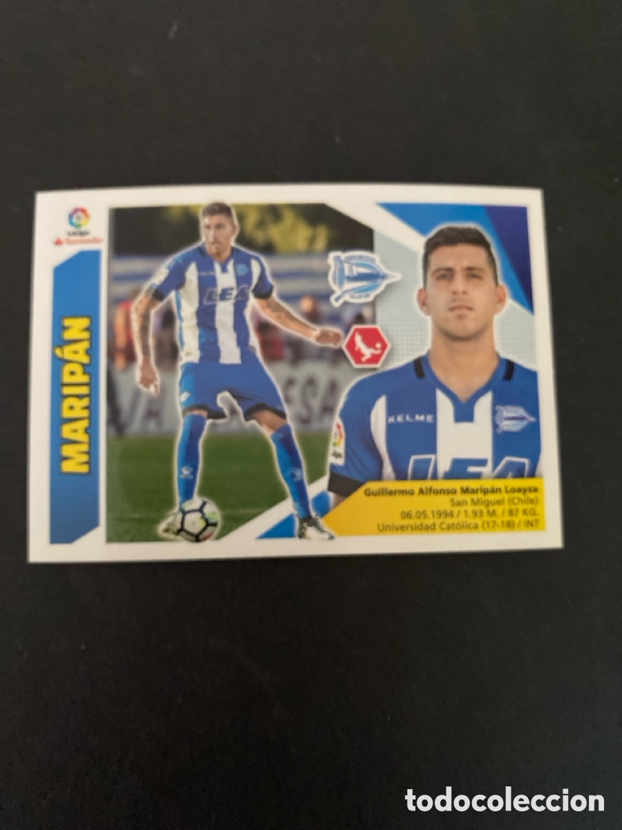 Cromos de f&uacute;tbol: Cromo liga 17/18 Dptvo Alav&eacute;s N* 4