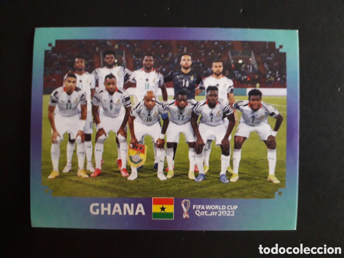 Cromos de f&uacute;tbol: EQUIPO GHANA N&deg; 1 COPA MUNDIAL DE F&Uacute;TBOL QATAR 2022 22 PANINI SIN PEGAR PEDIDO M&Iacute;NIMO 3&euro;