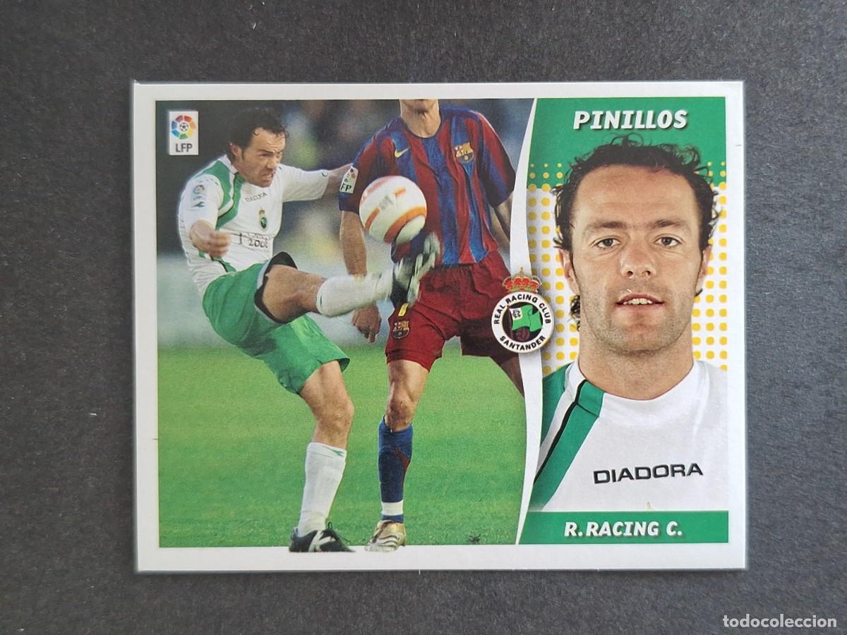 Cromos de f&uacute;tbol: L6 PINILLOS RACING DE SANTANDER LIGA ESTE 2006 2007 06 07 NUNCA PEGADO SIN PEGAR