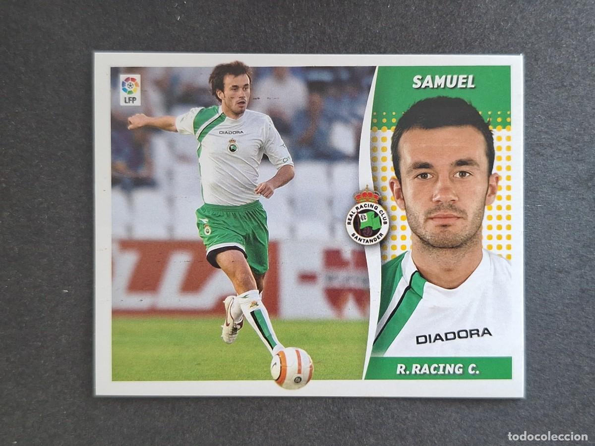 Cromos de f&uacute;tbol: L6 SAMUEL RACING DE SANTANDER LIGA ESTE 2006 2007 06 07 NUNCA PEGADO SIN PEGAR