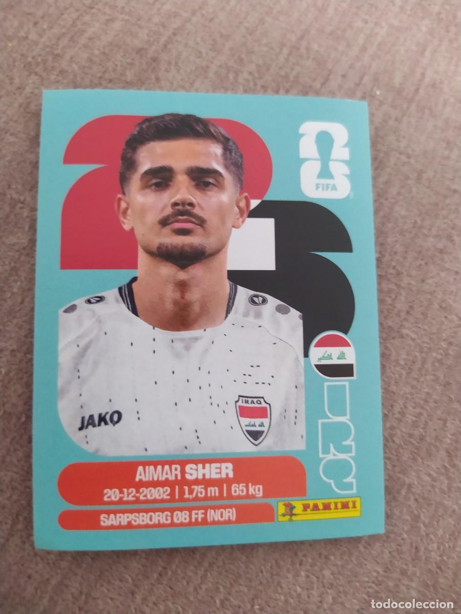 Cromos de f&uacute;tbol: IRQ 15 Aimar SHER Iraq Irak Mundial 2026 Panini