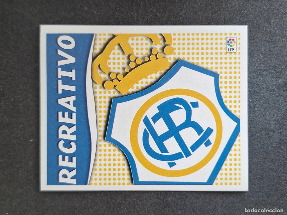 Football Stickers: L6 ESCUDO RECREATIVO DE HUELVA LIGA ESTE 2006 2007 06 07 NUNCA PEGADO SIN PEGAR
