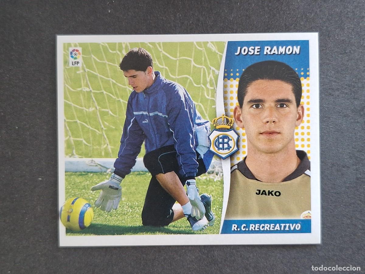 Football Stickers: L6 JOSE RAMON RECREATIVO DE HUELVA LIGA ESTE 2006 2007 06 07 NUNCA PEGADO SIN PEGAR