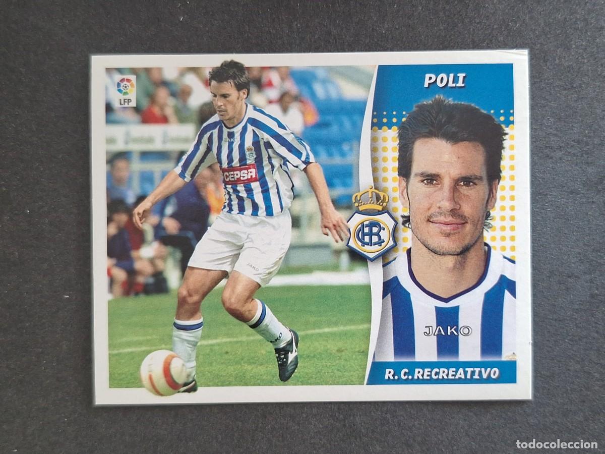 Football Stickers: L6 POLI RECREATIVO DE HUELVA LIGA ESTE 2006 2007 06 07 NUNCA PEGADO SIN PEGAR