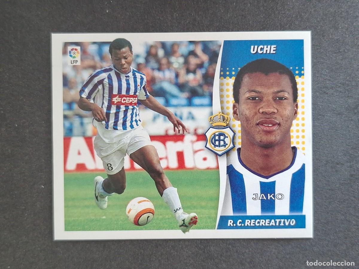 Cromos de f&uacute;tbol: L6 UCHE RECREATIVO DE HUELVA LIGA ESTE 2006 2007 06 07 NUNCA PEGADO SIN PEGAR
