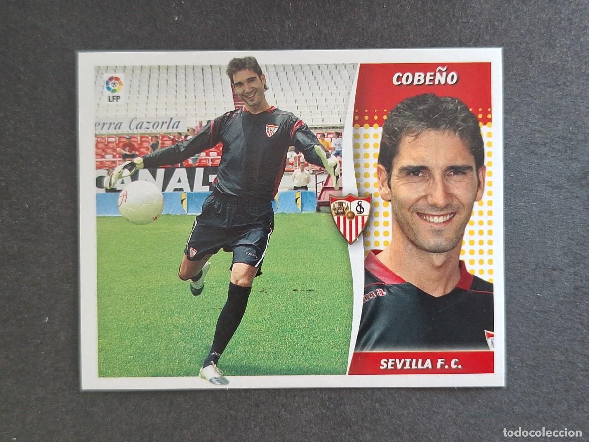 Cromos de f&uacute;tbol: L6 COBE&Ntilde;O SEVILLA F. C. LIGA ESTE 2006 2007 06 07 NUNCA PEGADO SIN PEGAR
