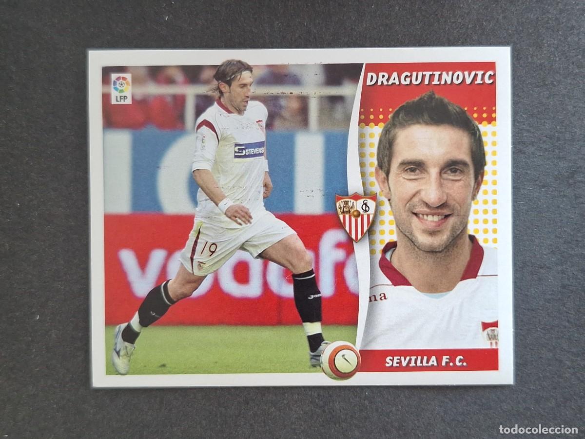 Cromos de f&uacute;tbol: L6 DRAGUTINOVIC SEVILLA F. C. LIGA ESTE 2006 2007 06 07 NUNCA PEGADO SIN PEGAR