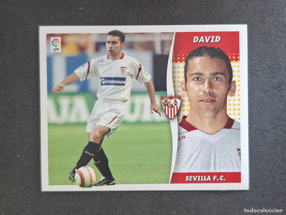 Cromos de f&uacute;tbol: L6 DAVID SEVILLA F. C. LIGA ESTE 2006 2007 06 07 NUNCA PEGADO SIN PEGAR