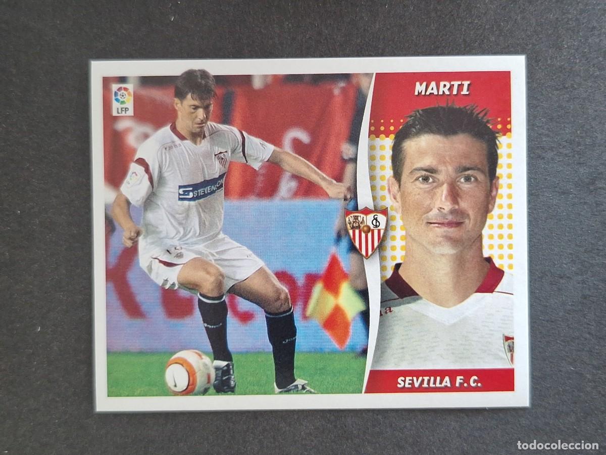 Cromos de f&uacute;tbol: L6 MARTI SEVILLA F. C. LIGA ESTE 2006 2007 06 07 NUNCA PEGADO SIN PEGAR
