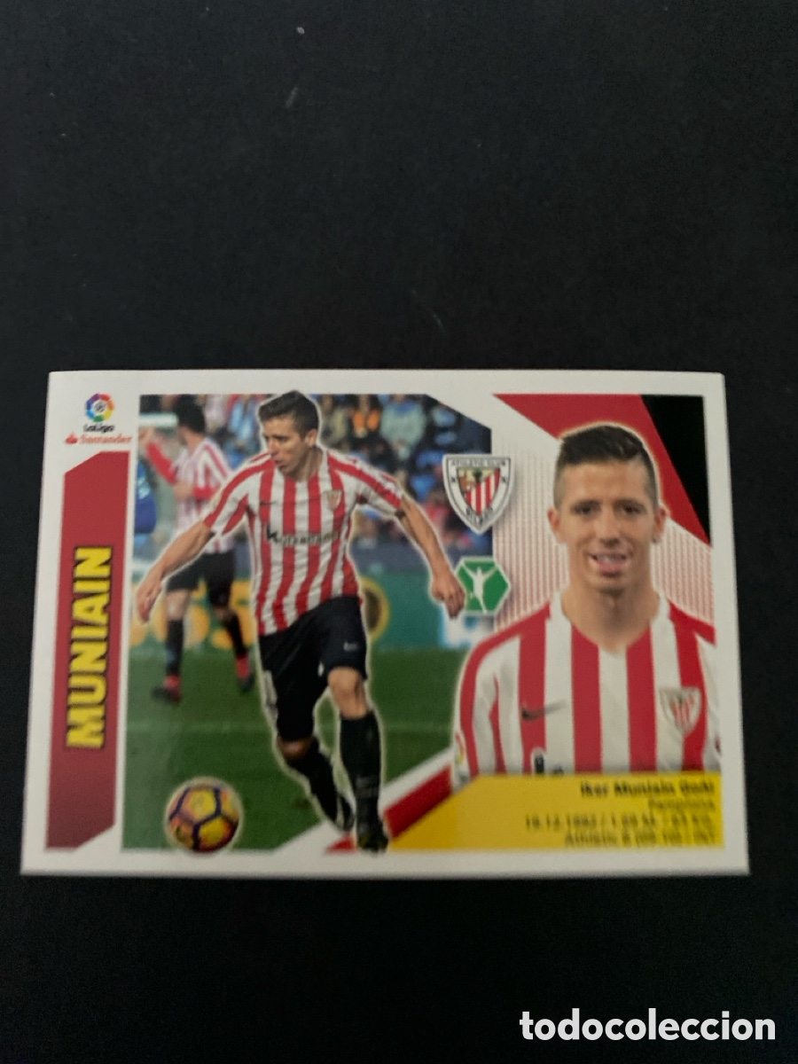 Fu&szlig;ball-Sticker: Cromo liga 17/18 Athletic club N* 14