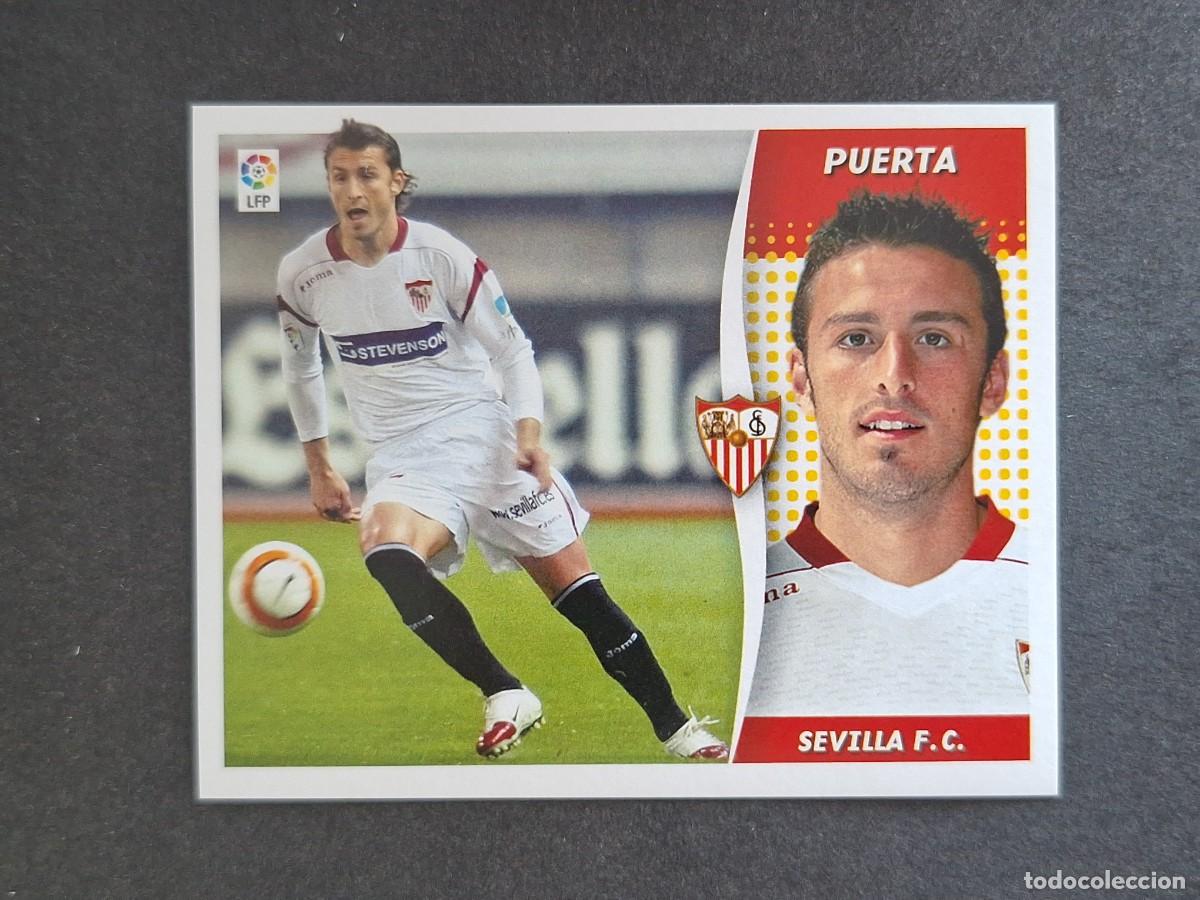 Cromos de f&uacute;tbol: L6 PUERTA SEVILLA F. C. LIGA ESTE 2006 2007 06 07 NUNCA PEGADO SIN PEGAR