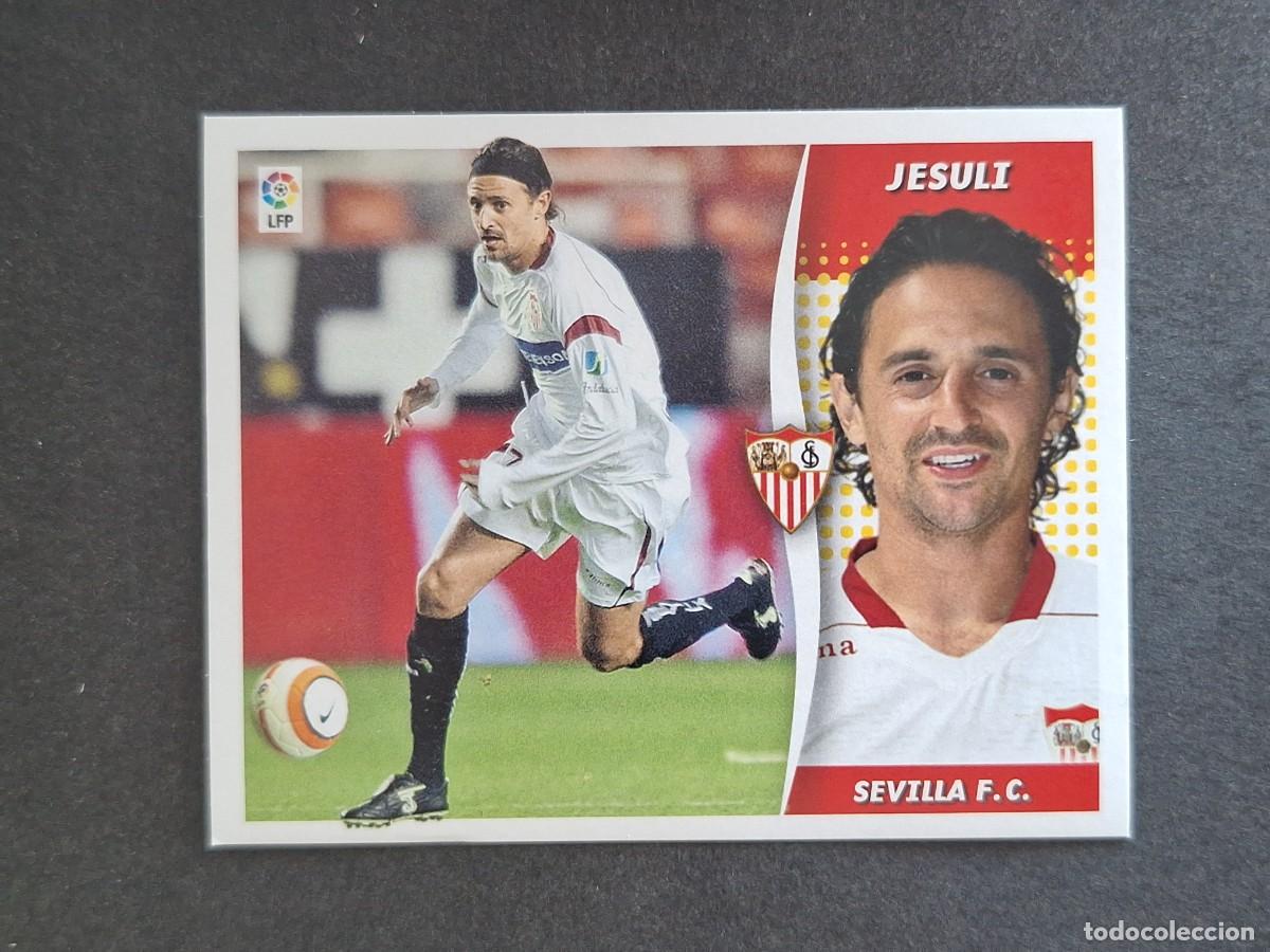 Cromos de f&uacute;tbol: L6 JESULI SEVILLA F. C. LIGA ESTE 2006 2007 06 07 NUNCA PEGADO SIN PEGAR