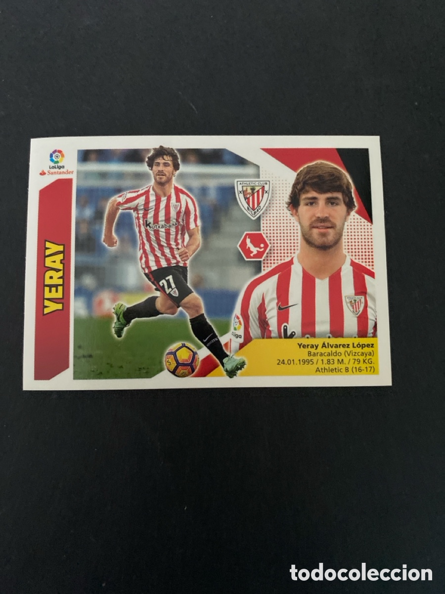 Fu&szlig;ball-Sticker: Cromo liga 17/18 Athletic club N* 7 A