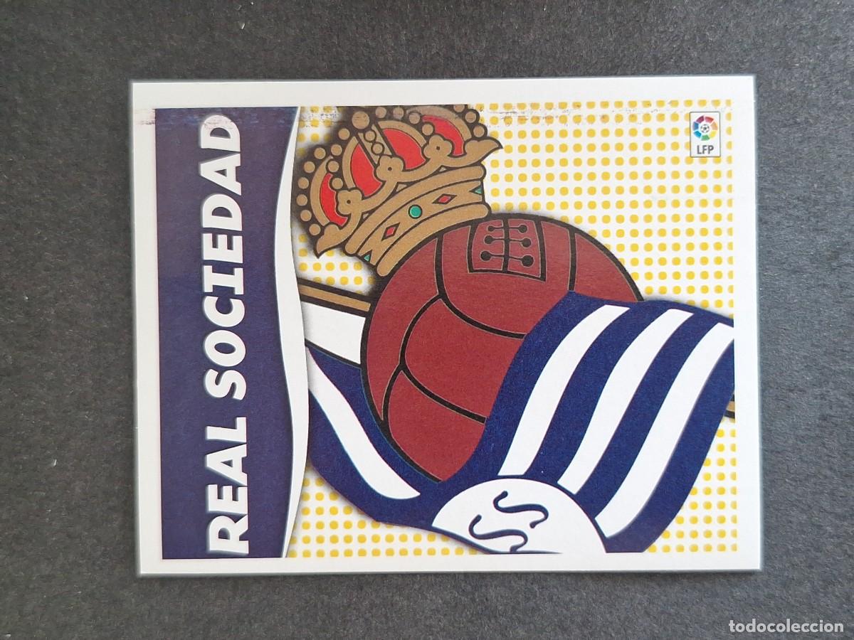 Figurine di Calcio: L6 ESCUDO REAL SOCIEDAD LIGA ESTE 2006 2007 06 07 NUNCA PEGADO SIN PEGAR