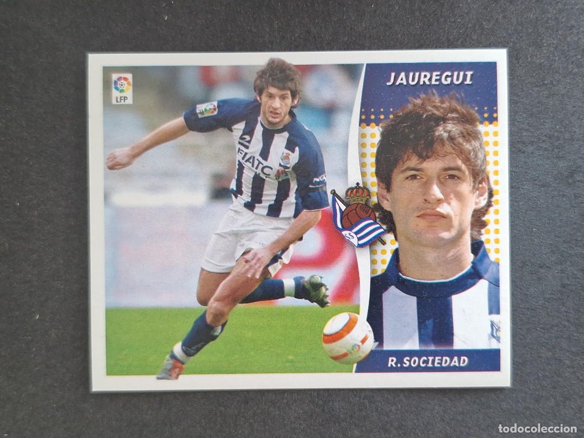 Cromos de f&uacute;tbol: L6 JAUREGUI REAL SOCIEDAD LIGA ESTE 2006 2007 06 07 NUNCA PEGADO SIN PEGAR