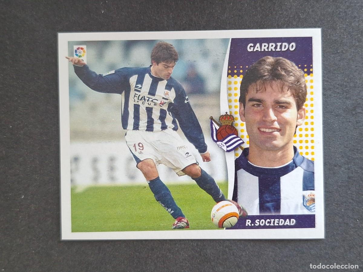Cromos de f&uacute;tbol: L6 GARRIDO REAL SOCIEDAD LIGA ESTE 2006 2007 06 07 NUNCA PEGADO SIN PEGAR