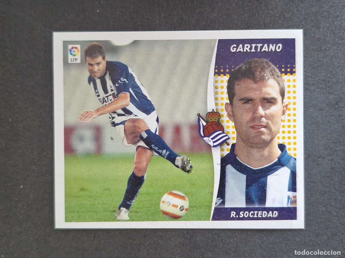 Cromos de f&uacute;tbol: L6 GARITANO REAL SOCIEDAD LIGA ESTE 2006 2007 06 07 NUNCA PEGADO SIN PEGAR