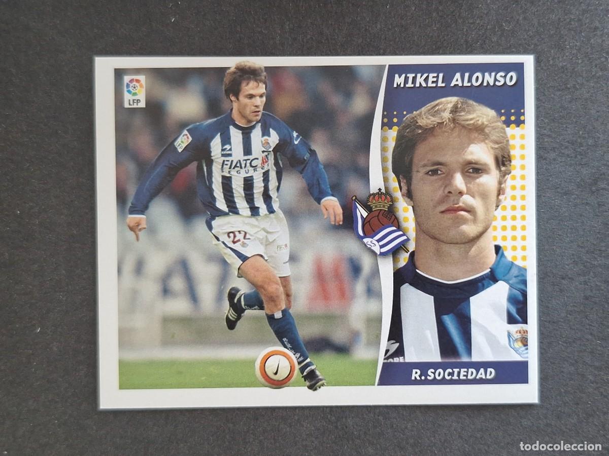 Cromos de f&uacute;tbol: L6 MIKEL ALONSO REAL SOCIEDAD LIGA ESTE 2006 2007 06 07 NUNCA PEGADO SIN PEGAR