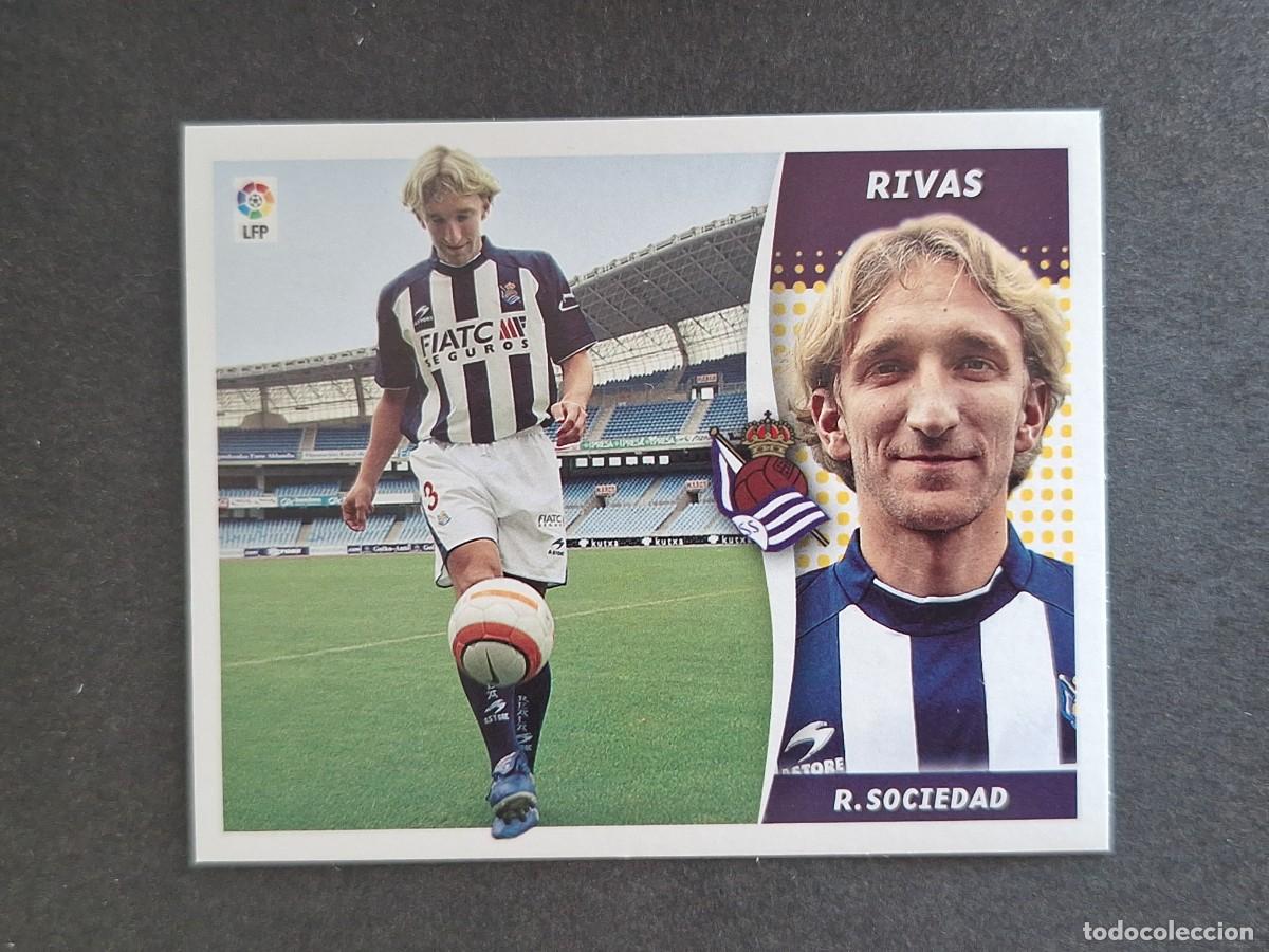 Cromos de f&uacute;tbol: L6 RIVAS REAL SOCIEDAD LIGA ESTE 2006 2007 06 07 NUNCA PEGADO SIN PEGAR