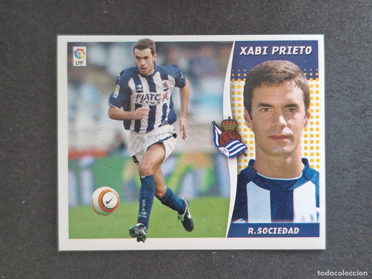 Cromos de f&uacute;tbol: L6 XABI PRIETO REAL SOCIEDAD LIGA ESTE 2006 2007 06 07 NUNCA PEGADO SIN PEGAR