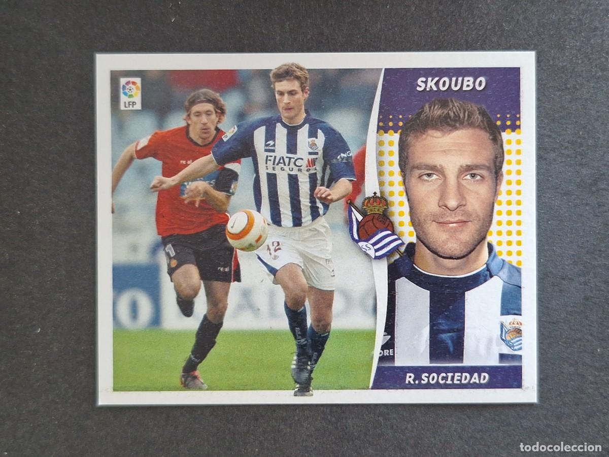 Cromos de f&uacute;tbol: L6 SKOUBO REAL SOCIEDAD LIGA ESTE 2006 2007 06 07 NUNCA PEGADO SIN PEGAR