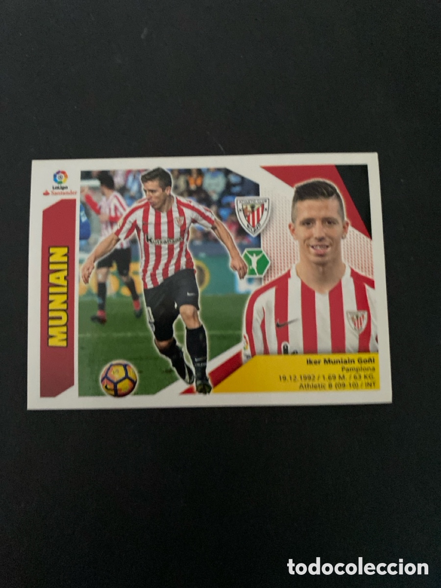 Fu&szlig;ball-Sticker: Cromo liga 17/18 Athletic club N*14