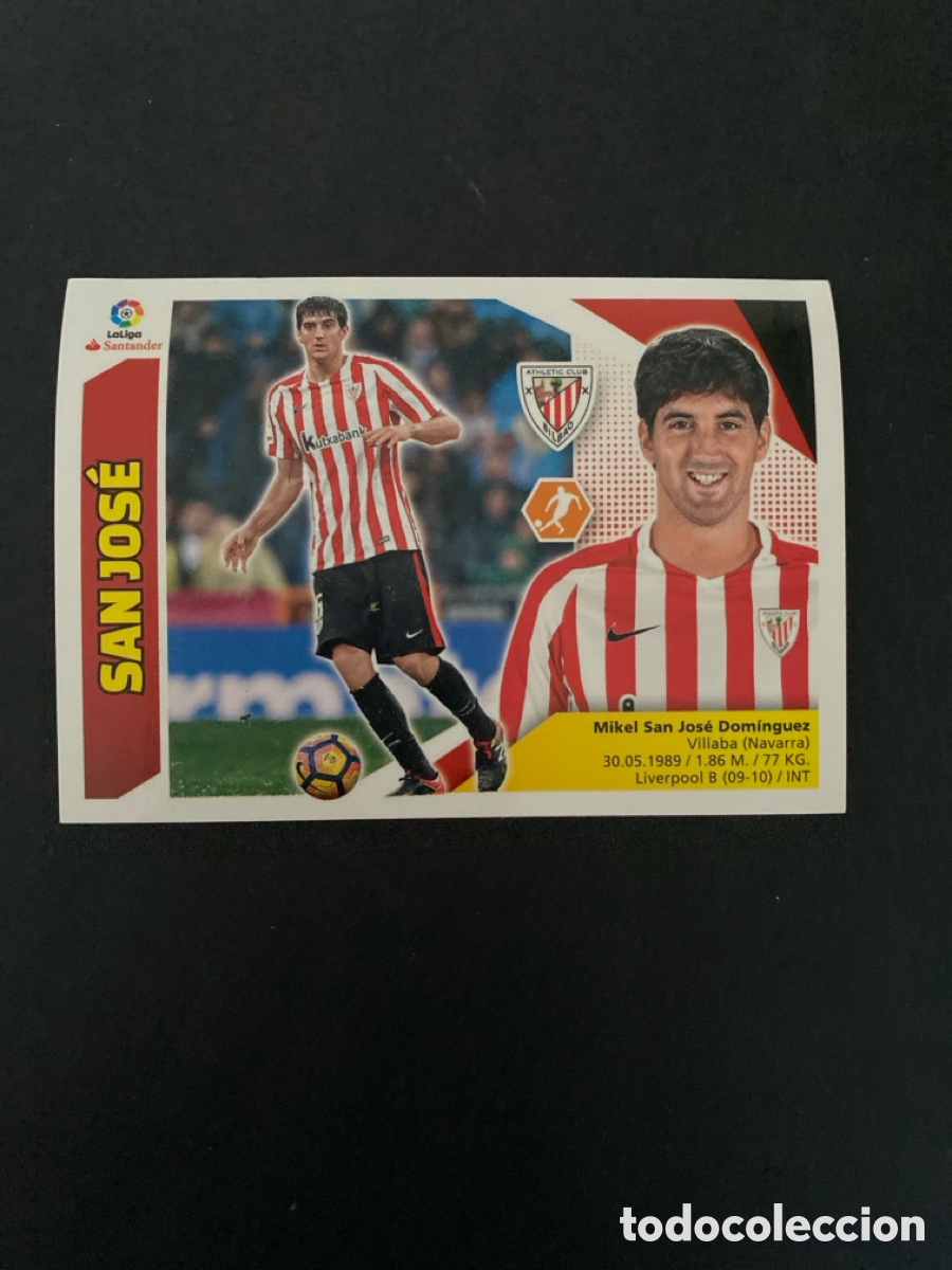 Fu&szlig;ball-Sticker: Cromo liga 17/18 Athletic club N* 9