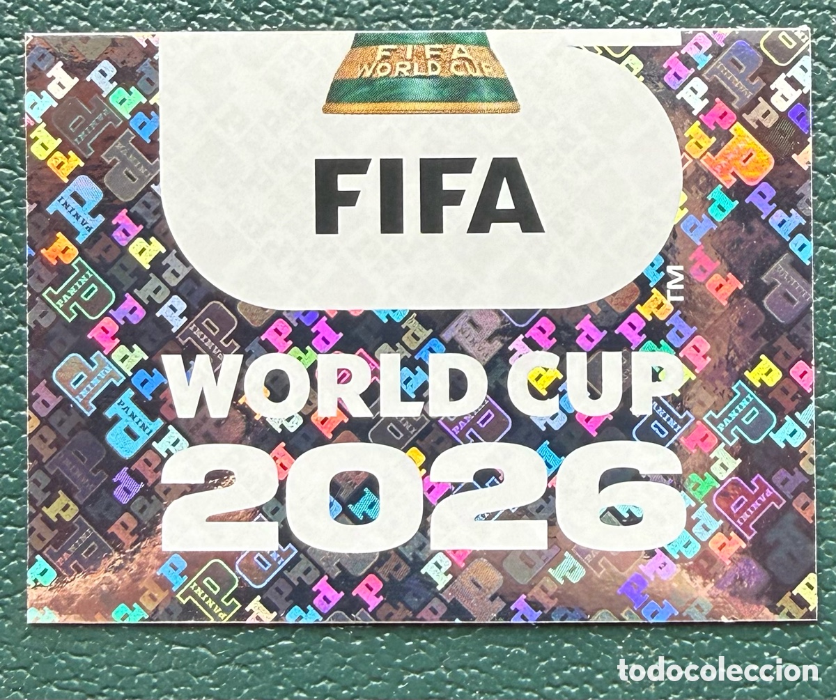 Cartes &agrave; collectionner de Football: FWC 2 EMBLEMA OFICIAL CROMOS ALBUM FIFA WORLD CUP MUNDIAL 2026 PANINI