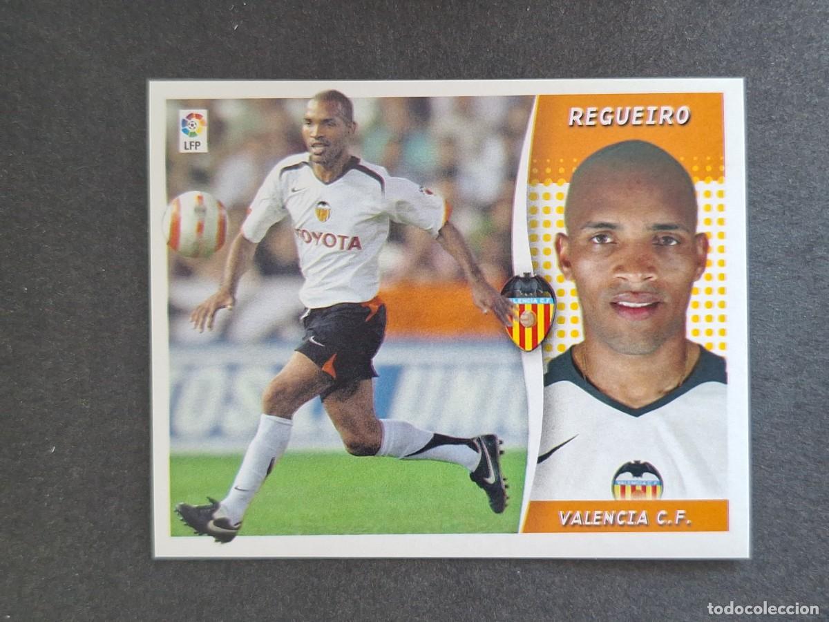 Cromos de f&uacute;tbol: L6 REGUEIRO VALENCIA C. F. LIGA ESTE 2006 2007 06 07 NUNCA PEGADO SIN PEGAR