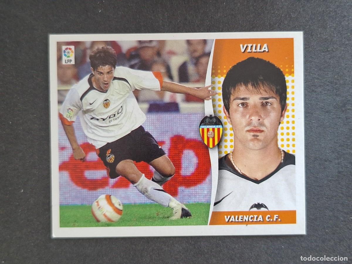 Cromos de f&uacute;tbol: L6 VILLA VALENCIA C. F. LIGA ESTE 2006 2007 06 07 NUNCA PEGADO SIN PEGAR