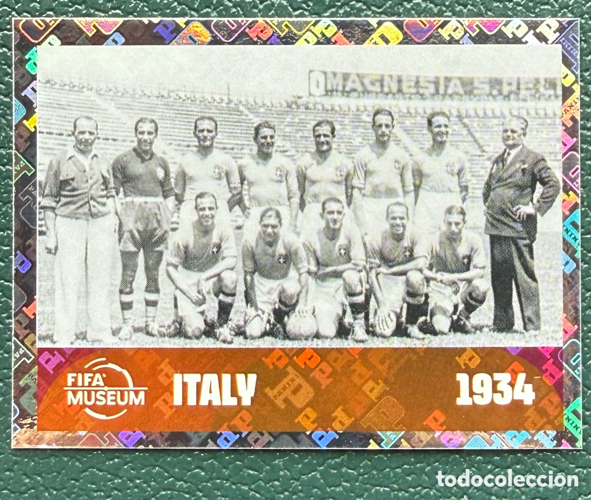 Cromos de f&uacute;tbol: FWC 9 ITALIA 1934 FIFA MUSEUM CROMOS ALBUM FIFA WORLD CUP MUNDIAL 2026 PANINI