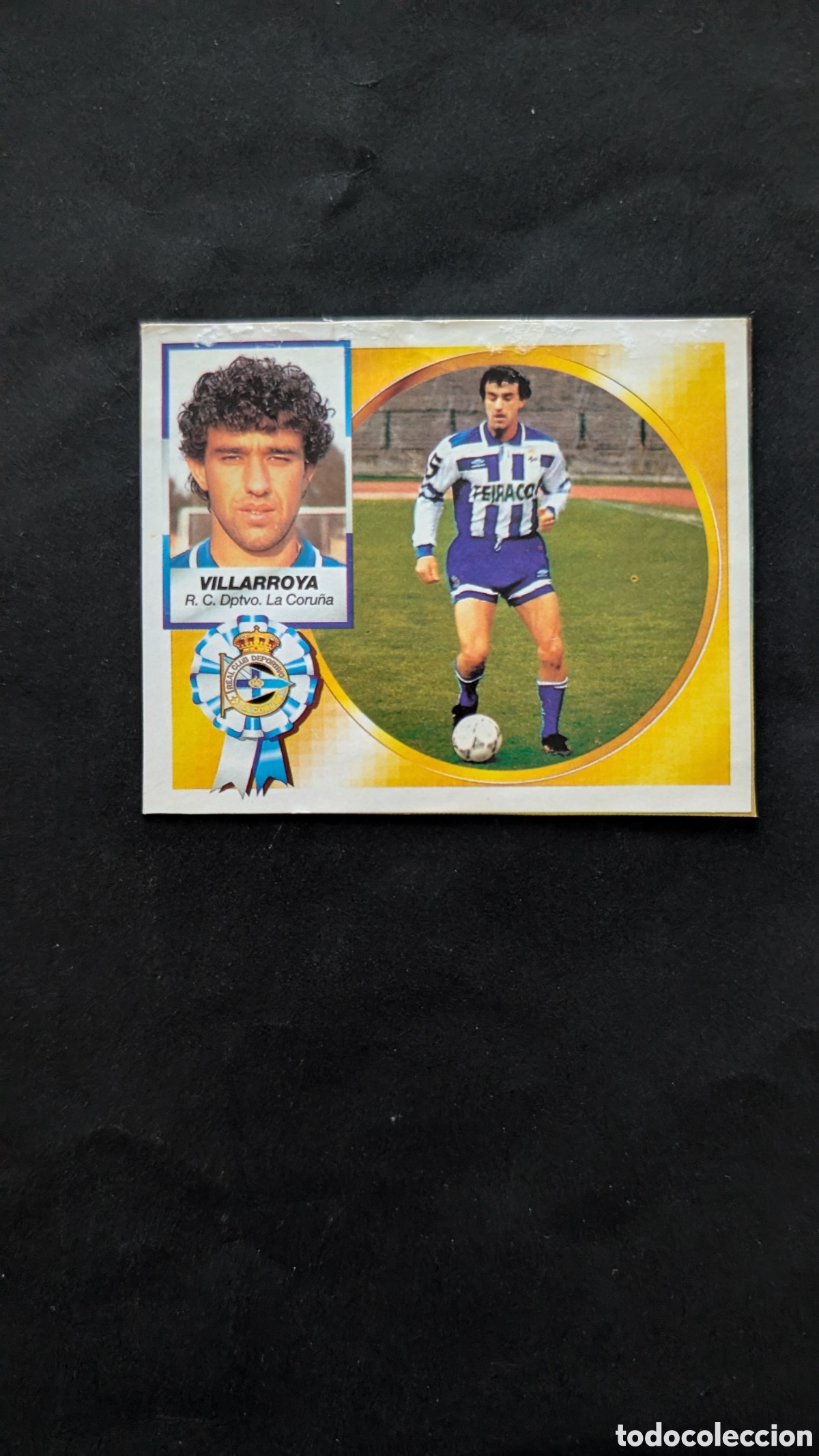 Cromos de f&uacute;tbol: VILLARROYA DEPORTIVO FICHAJE 21 VERSION LIGA ESTE 1994/95 94 95 RECORTADO