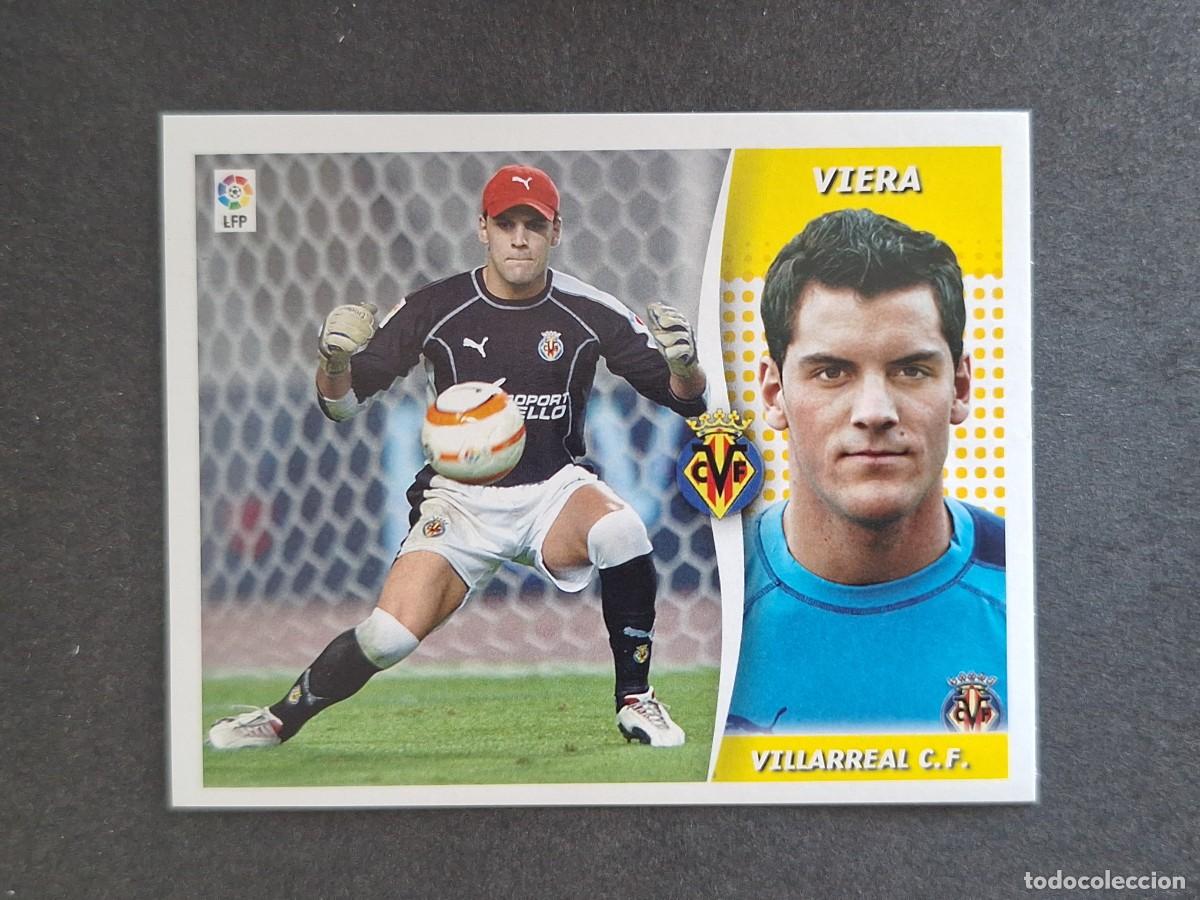 Cromos de f&uacute;tbol: L6 VIERA VILLARREAL C. F. LIGA ESTE 2006 2007 06 07 NUNCA PEGADO SIN PEGAR