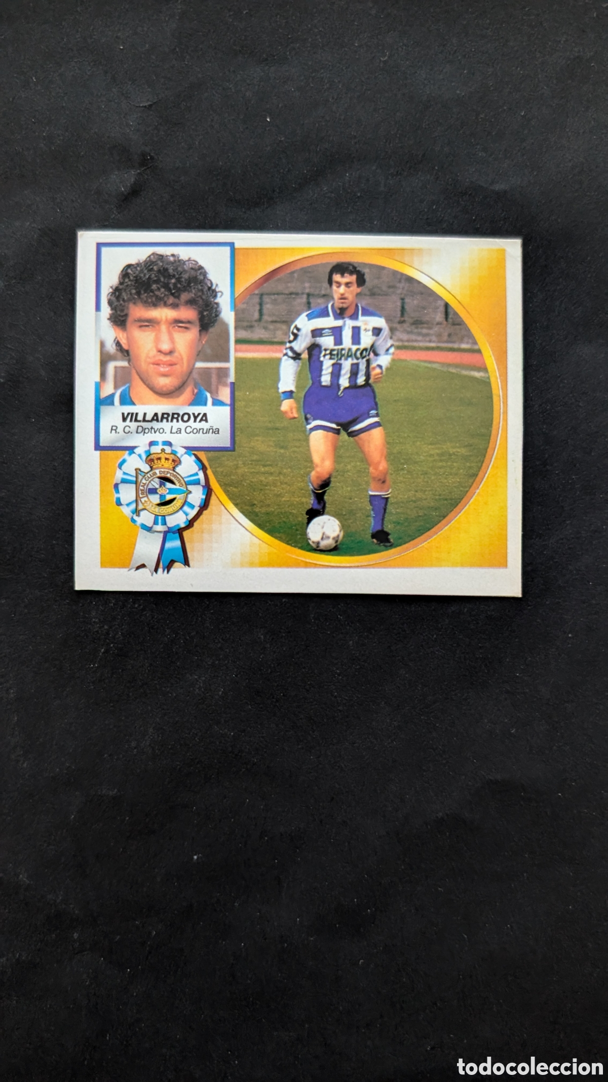 Cromos de f&uacute;tbol: VILLARROYA DEPORTIVO FICHAJE 21 VERSION LIGA ESTE 1994/95 94 95 RECORTADO