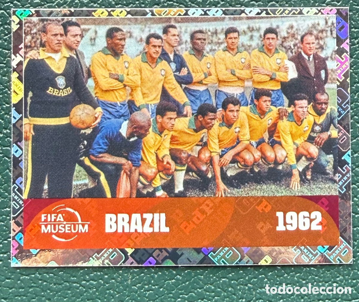 Cromos de f&uacute;tbol: FWC 12 BRASIL 1962 FIFA MUSEUM CROMOS ALBUM FIFA WORLD CUP MUNDIAL 2026 PANINI