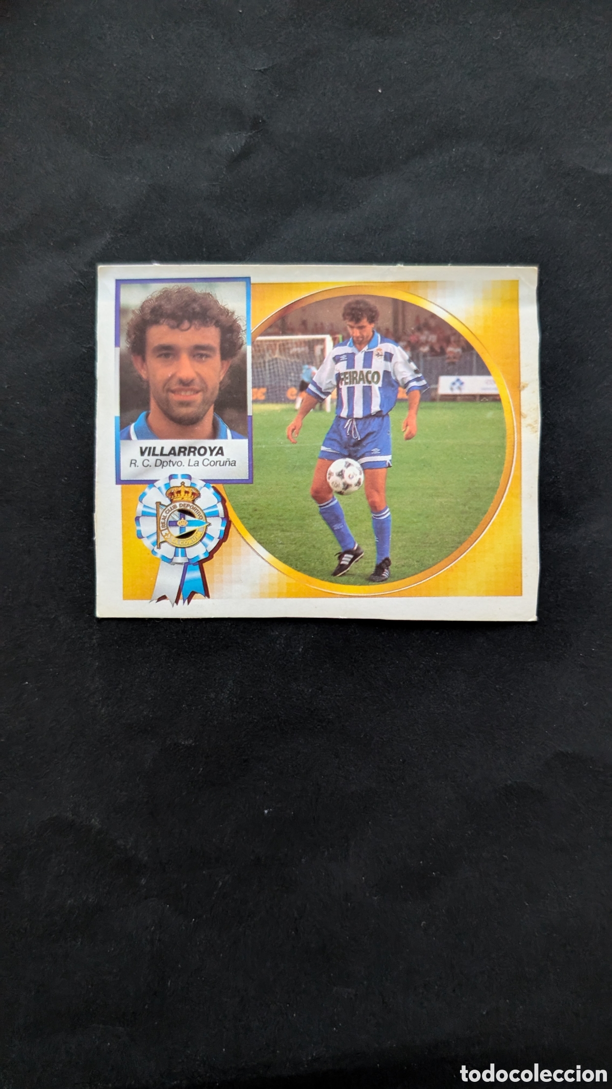 Cromos de f&uacute;tbol: VILLARROYA DEPORTIVO FICHAJE 21 VERSION LIGA ESTE 1994/95 94 95 RECORTADO