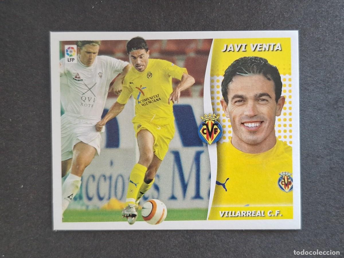 Cromos de f&uacute;tbol: L6 JAVI VENTA VILLARREAL C. F. LIGA ESTE 2006 2007 06 07 NUNCA PEGADO SIN PEGAR