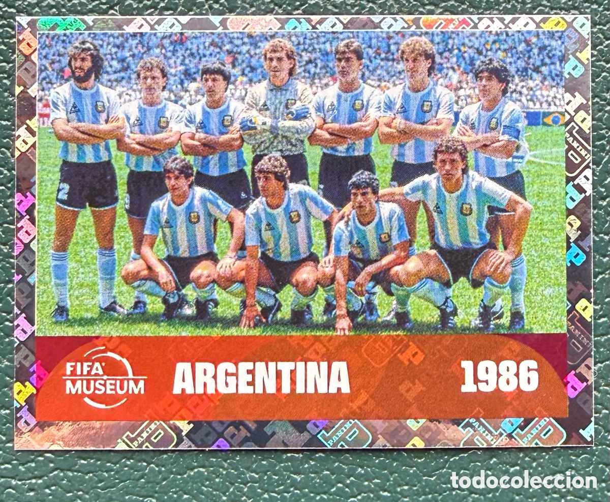 Cromos de f&uacute;tbol: FWC 14 ARGENTINA 1986 FIFA MUSEUM CROMOS ALBUM FIFA WORLD CUP MUNDIAL 2026 PANINI