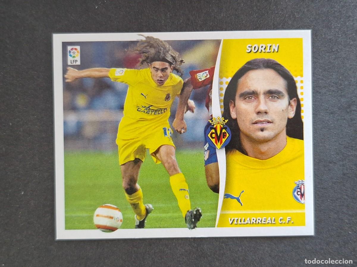 Cromos de f&uacute;tbol: L6 SORIN VILLARREAL C. F. LIGA ESTE 2006 2007 06 07 NUNCA PEGADO SIN PEGAR