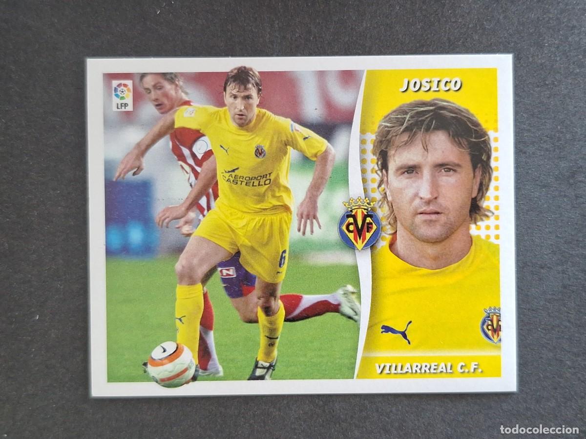 Cromos de f&uacute;tbol: L6 JOSICO VILLARREAL C. F. LIGA ESTE 2006 2007 06 07 NUNCA PEGADO SIN PEGAR