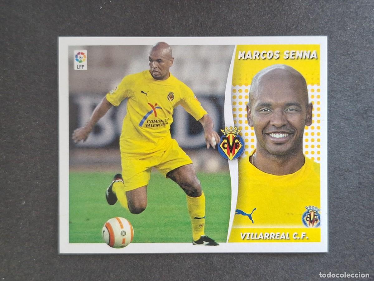 Football Stickers: L6 MARCOS SENNA VILLARREAL C. F. LIGA ESTE 2006 2007 06 07 NUNCA PEGADO SIN PEGAR